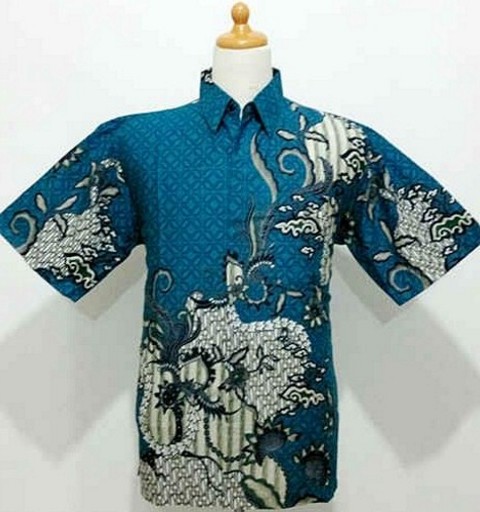Hem Batik Pria HBD07 Koleksi Hem Batik Pria Modern