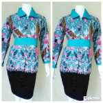 Blus Batik Kerja BBD056